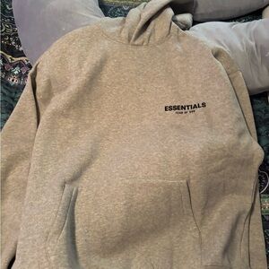 FOG ESSENTIALS OATMEAL HOODIE